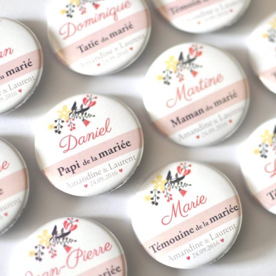 badges nominatifs plan de table prenom mariage papie mariee min 550x550