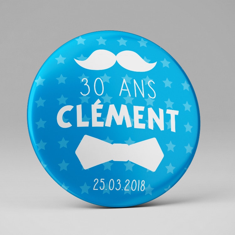 Badges Ou Magnets Cadeaux Invites Anniversaire Moustache Badges Ou Magnets Cadeaux Invites Anniversaire Moustache